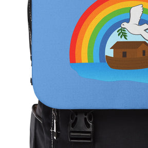 Royal Ark Mariner Backpack - Blue With Vibrant Colors - Bricks Masons
