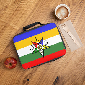 OES Lunch Bag - Fully Insulated With Colorful Star - Bricks Masons