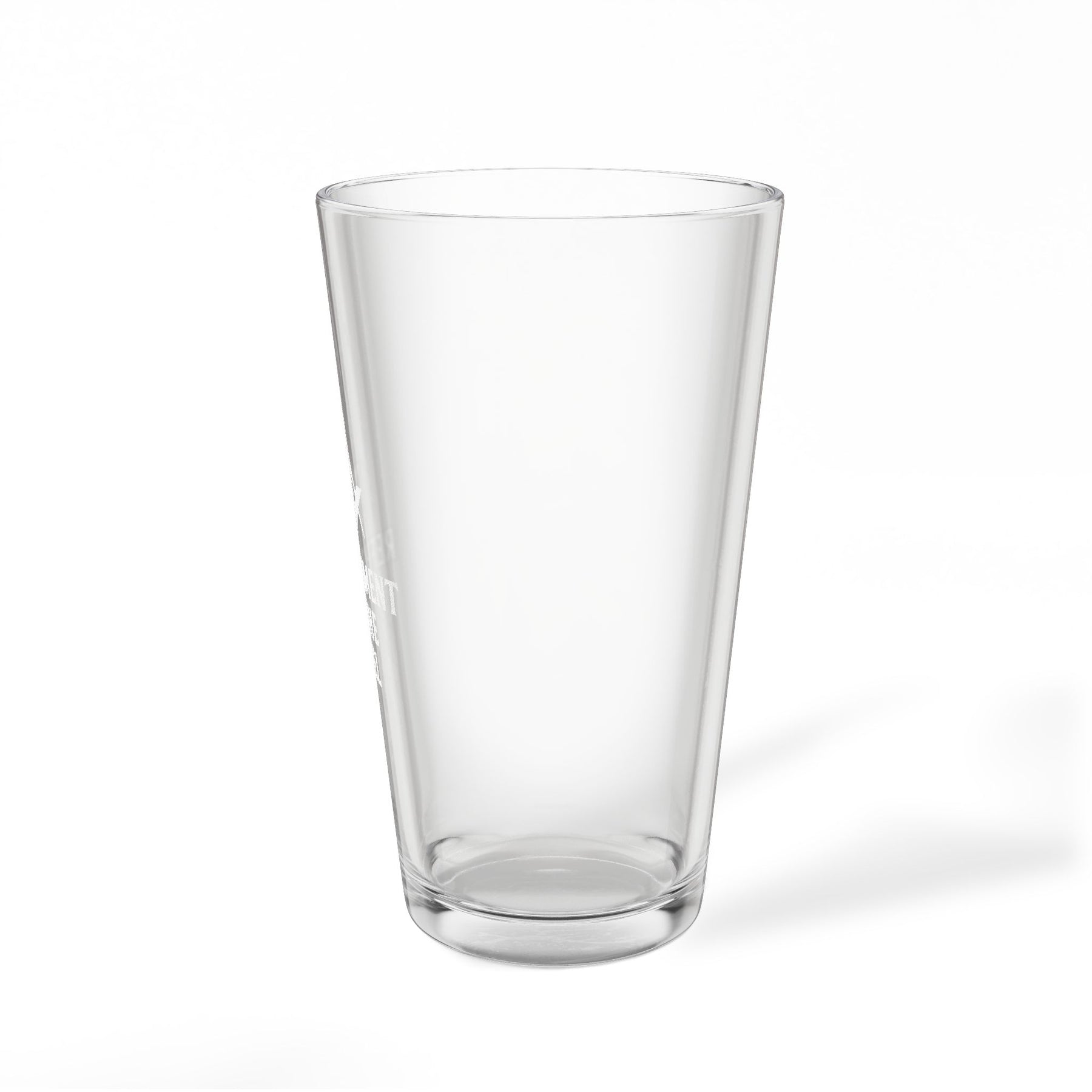 Master Mason Blue Lodge Pint Glass - Refreshment On The Level Square & Compass G