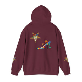 OES Hoodie - Faith Truth & Love with The Colorful Eastern Star - Bricks Masons