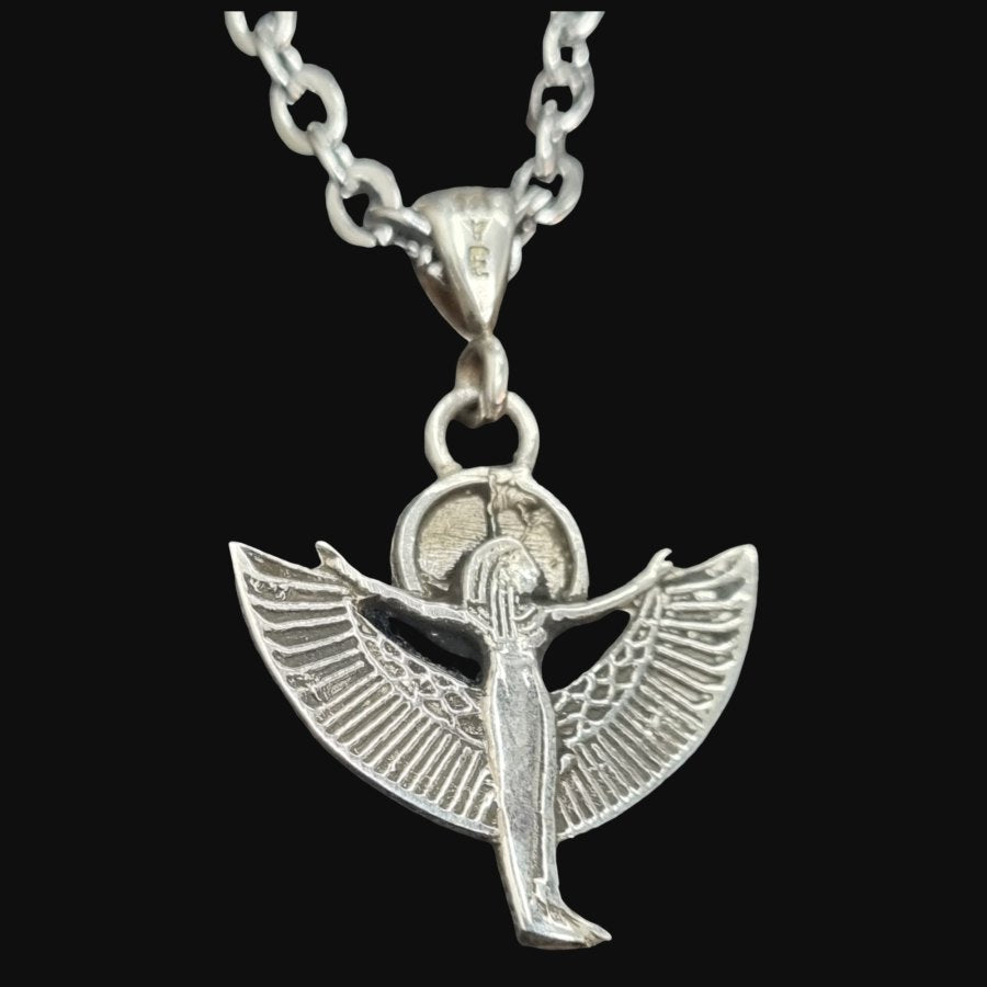 Isis Medal in Silver 3 x 2.5 cm 4 g Art 616 - Bricks Masons