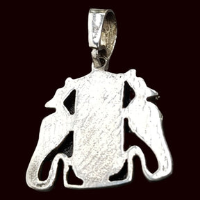 Beetle and Snake Pendant in Silver 3 x 2.5 cm 5 g Art 620 - Bricks Masons