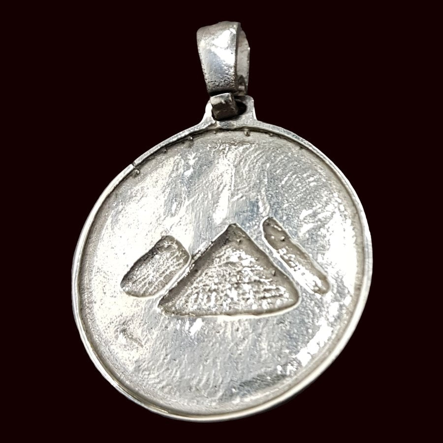 Egyptian Pyramid Pendant in Silver 4 x 3 cm 9 g Art 622 - Bricks Masons
