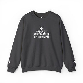 Order of Saint Lazarus Sweatshirt - Crewneck Signature Stitch - Bricks Masons
