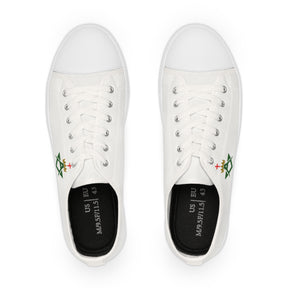 Allied Masonic Degrees Sneaker - Low Top Sneaker Black & White AMD Emblem - Bricks Masons