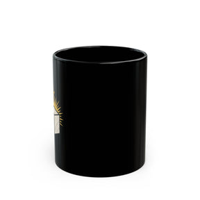 11oz Black Mug - Bricks Masons