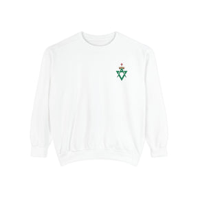 Allied Masonic Degrees Sweatshirt - Embroidered AMD Crest - Bricks Masons