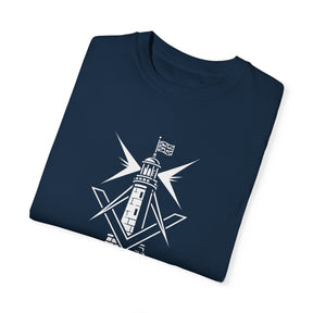 Master Mason Craft T-Shirt - United Kingdom Beacon of Brotherhood - Bricks Masons