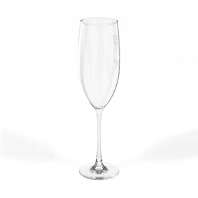 Master Mason Blue Lodge Champagne Flute - Raised and Ready To Toast with S&C G - Bricks Masons