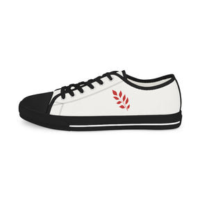 Red Branch of Eri Sneaker - Low Top Sneaker Black & White Gold Red Branch - Bricks Masons