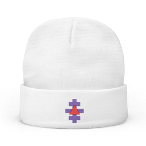 Knight Templar Priests Beanie - Knit Embroidery Emblem - Bricks Masons
