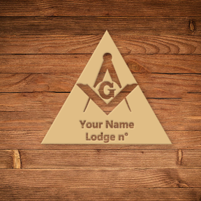 Master Mason Blue Lodge Wall Monograms - Various Sizes