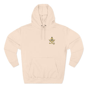 International Masons Hoodie - Front Stitch Design - Bricks Masons