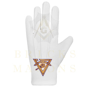Past Thrice Illustrious Master Council Gloves - White Cotton