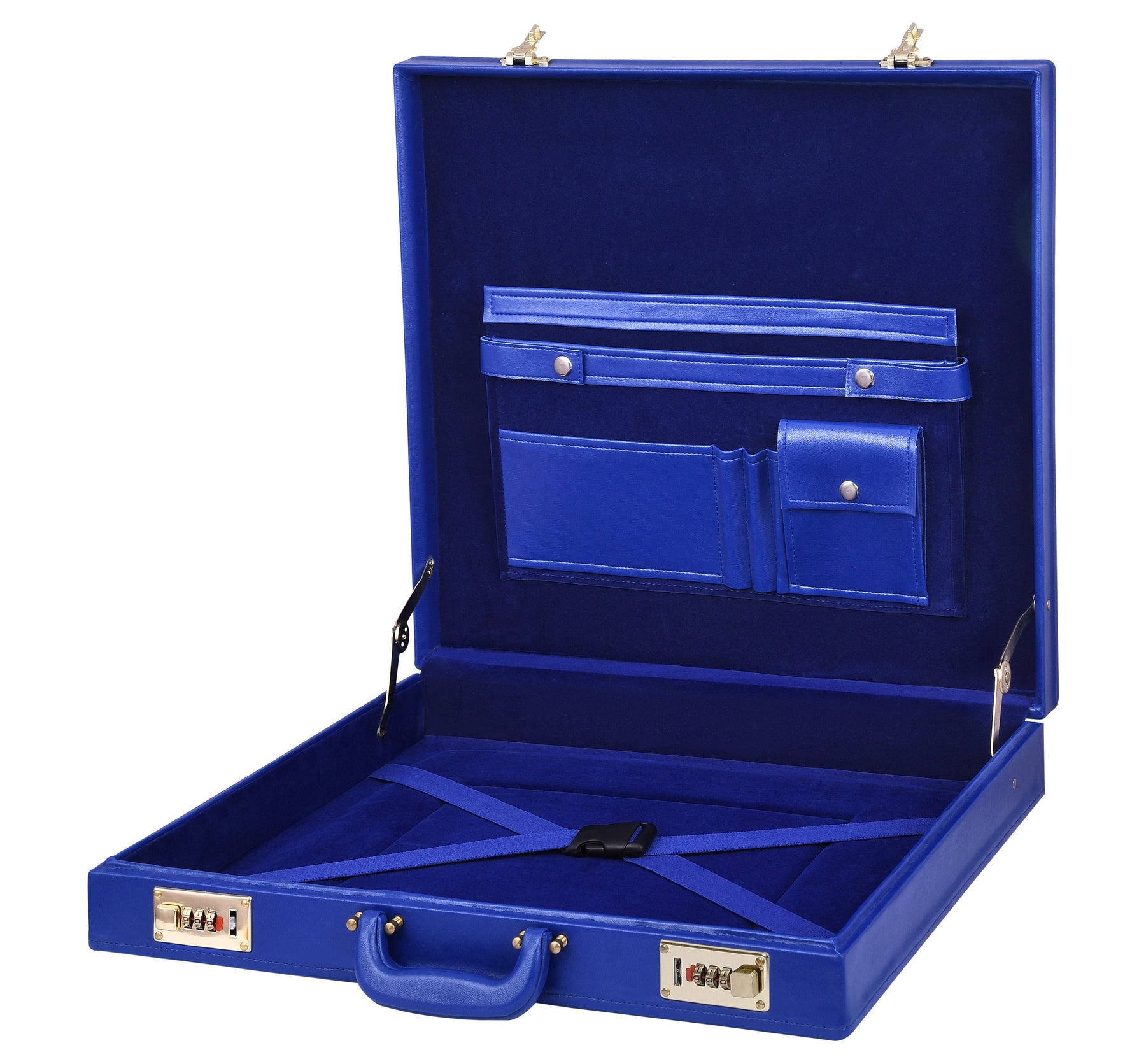 Universal Apron Case - Blue Embroidery Personalization With Various Sizes & Materials