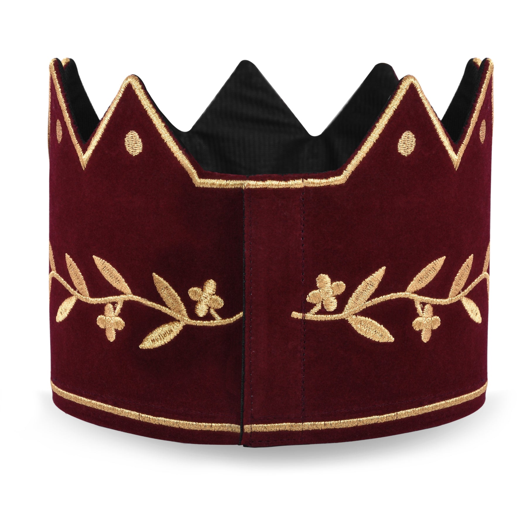 Royal Arch Chapter Crown Cap - Red & Gold - Bricks Masons