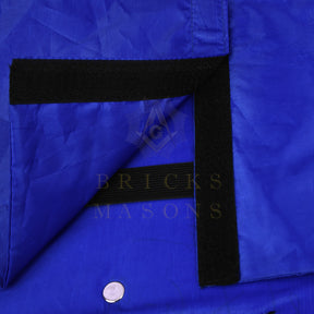 Past Sovereign Master Allied Masonic Degrees Apron Case - Personalized Black Imitation Leather MM, WM, Provincial