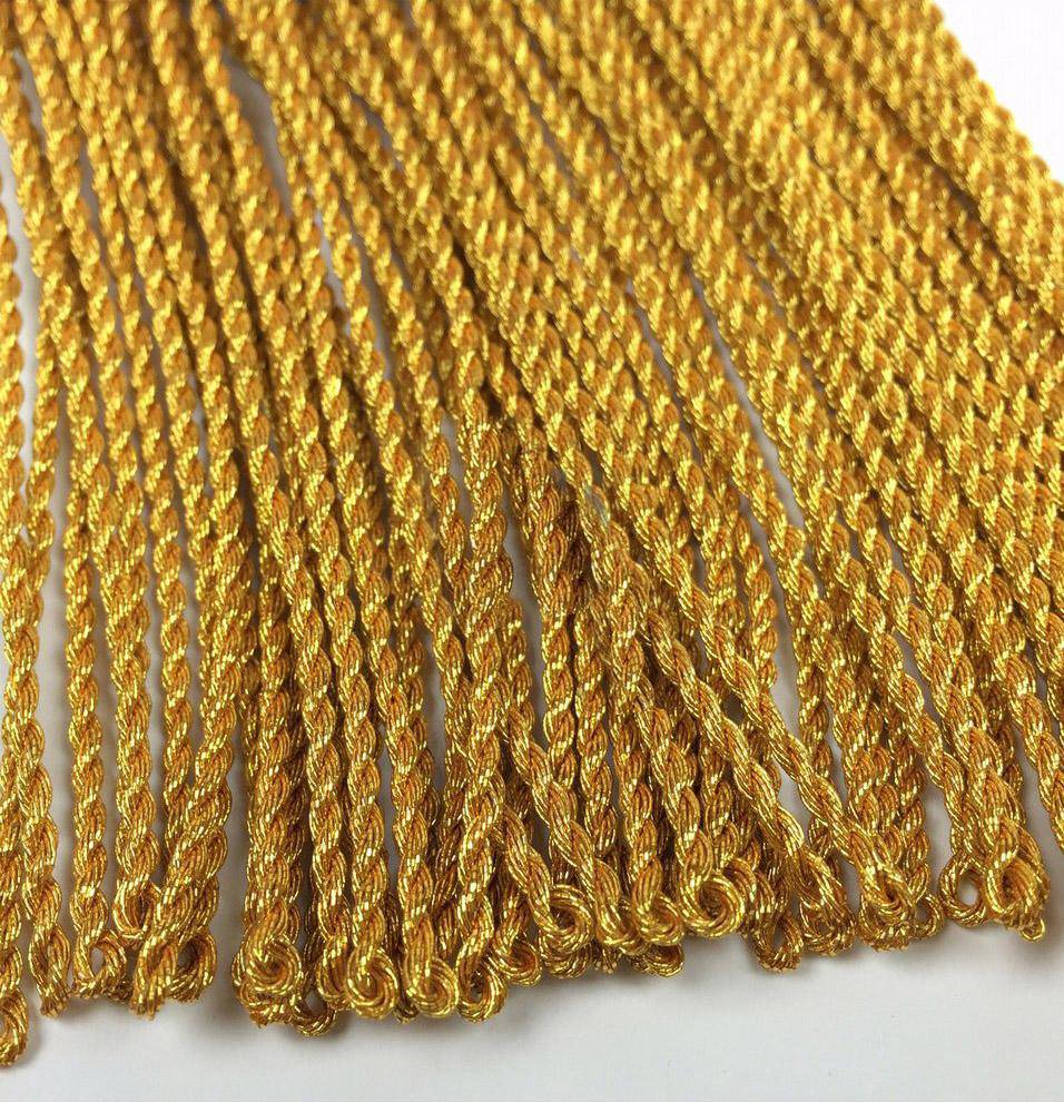 Provincial Officers Royal Arch English Sash - Gold Fringe & Hand Embroided Triple Tau