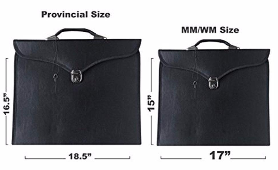 Council Apron Case - Purple Leather Different Sizes MM, WM, Provincial