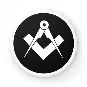 Master Mason Blue Lodge Bottle Opener - Square & Compass