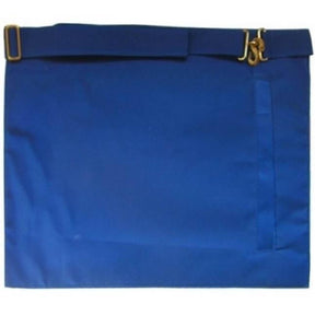 12th Degree Memphis Misraim French Regulation Apron - White & Royal Blue Moire