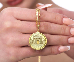 Masonic Necklace - Temple of Solomon Various Materials - Bricks Masons