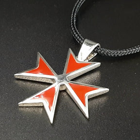 Order Of Malta Necklace - Handcrafted Templar Cross