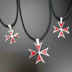 Order Of Malta Necklace - Handcrafted Templar Cross