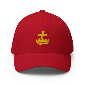 Knighs Templar Baseball Cap - Golden Embroidery - Bricks Masons