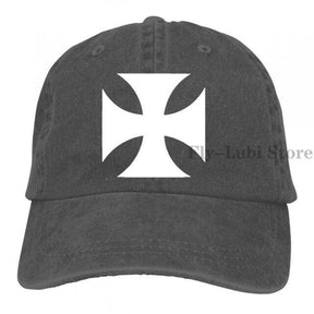 Knights Templar Baseball Cap - Cross adjustable Baseball Adjustable Cap - Bricks Masons