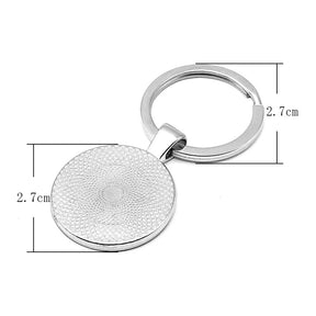 Knights Templar Commandery Keychain - Red & Black - Bricks Masons