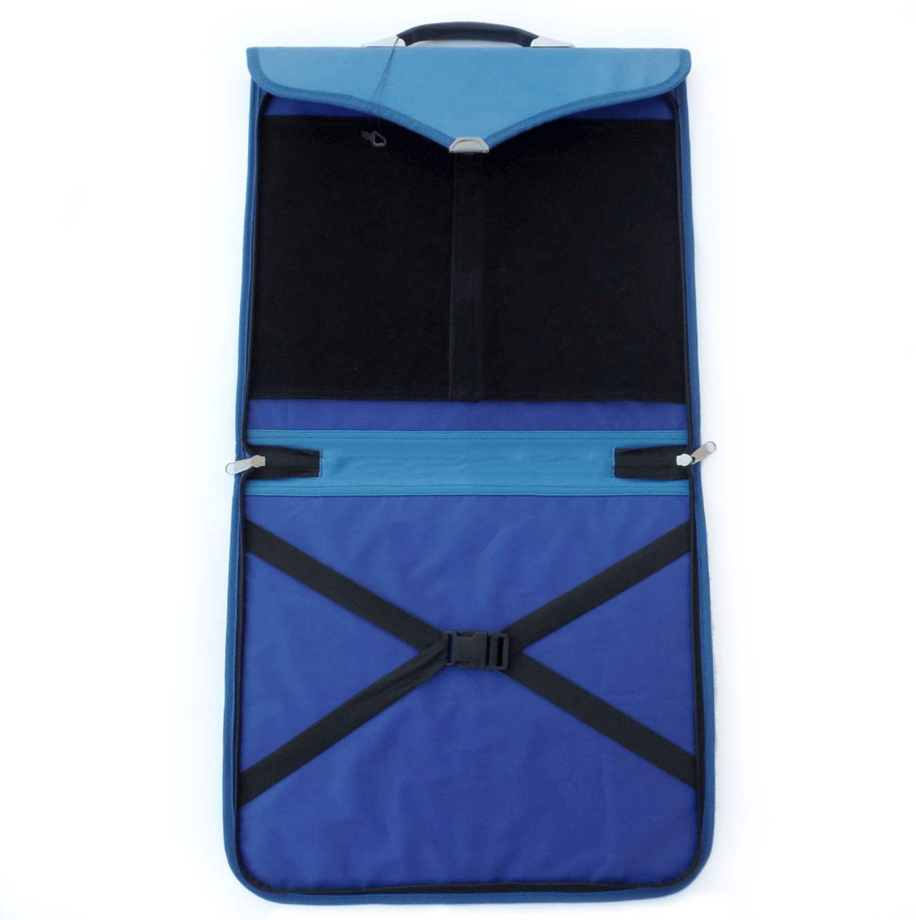 Master Mason Blue Lodge Apron Case - Blue Leather MM, WM, Provincial - Bricks Masons