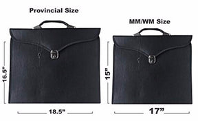 Master Mason Blue Lodge Apron Case - Multiple Colors Provincial - Bricks Masons