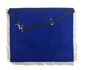 Master Mason Blue Lodge Apron - Skull Pillars Masters Carpet - Bricks Masons