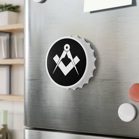 Master Mason Blue Lodge Bottle Opener - Square & Compass - Bricks Masons