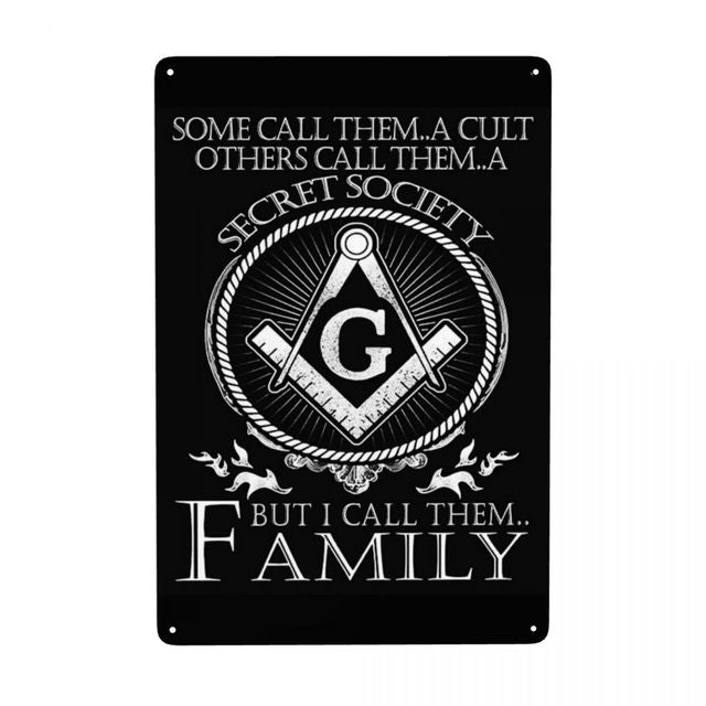Masonic Canvas - Great Variety Decoration - Bricks Masons