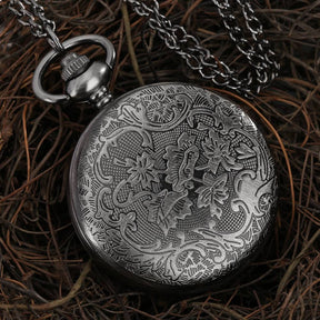 Master Mason Blue Lodge Pocket Watch - Silver Alloy Square and Compass G (Walnut/Beech Colors) - Bricks Masons