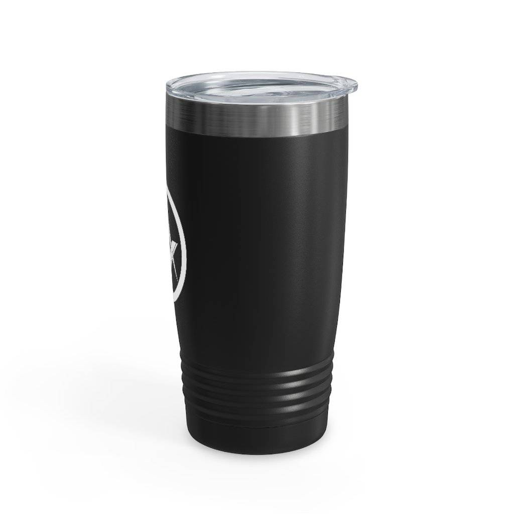 Master Mason Blue Lodge Ringneck Tumbler - 20oz Square & Compass G - Bricks Masons