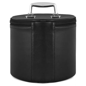 OES Fez Case - Black Imitation Leather with OES Emblem - Bricks Masons