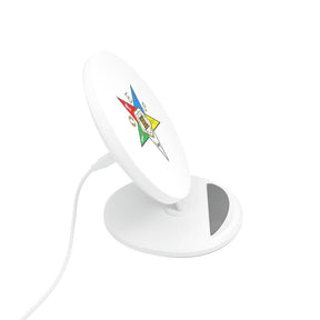OES Wireless Charger - Colorful 5-Pointed Star - Bricks Masons