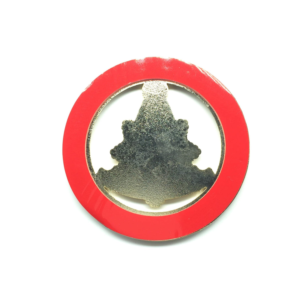 Past Master Blue Lodge Car Emblem - Wisdom And Leadership Medallion - Bricks Masons