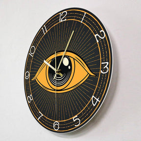 Eye Of Providence Clock - Silent Non Ticking