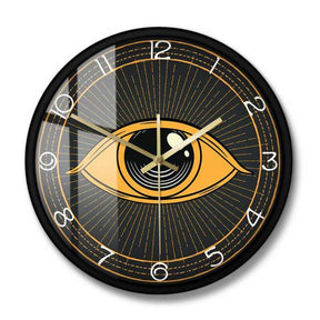 Eye Of Providence Clock - Silent Non Ticking