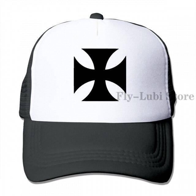 Knights Templar Commandery Baseball Cap - Cross adjustable Baseball Adjustable Cap