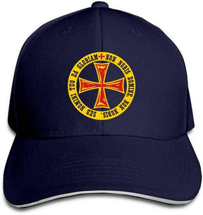 Knights Templar Commandery Baseball Cap - (Non nobis Domine, Non nobis)