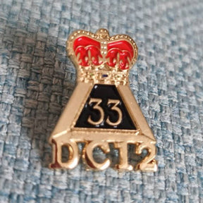 33rd Degree Scottish Rite Lapel Pin - Crown