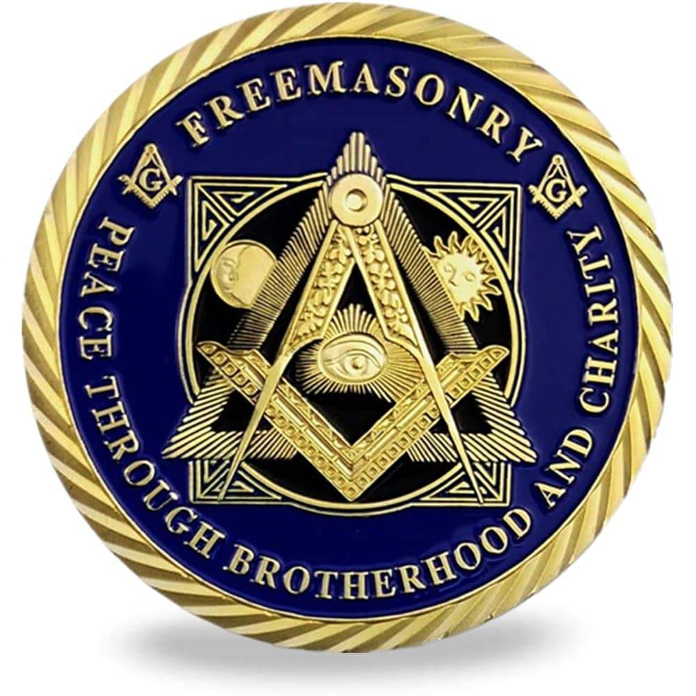 Master Mason Blue Lodge Coin - Band Of Brothers