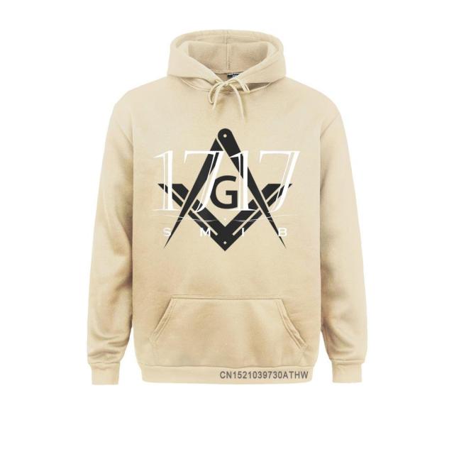 Master Mason Blue Lodge Hoodie - 1717 SMIB Square and Compass G [Multiple Colors]