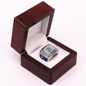 Past Master Blue Lodge Ring - Zirconia with Velvet Box