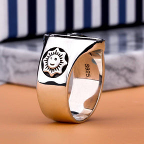 Eye Of Providence Ring - Pyramid 925 Sterling Silver